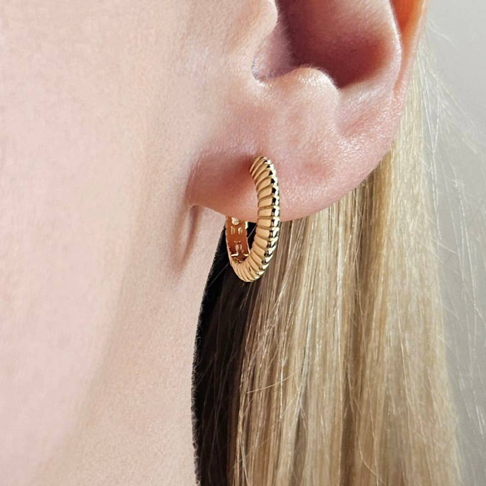 Dainty Boho Hoop Earrings
