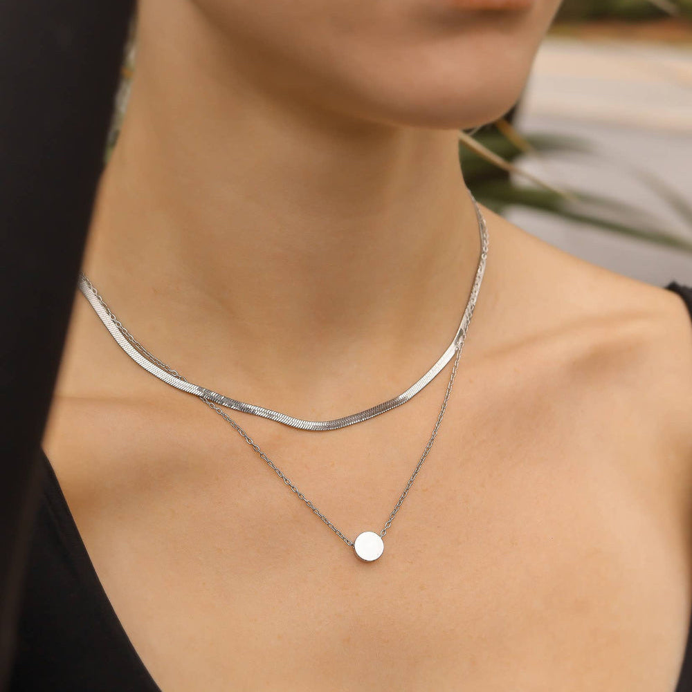 Herringbone Chain Necklace