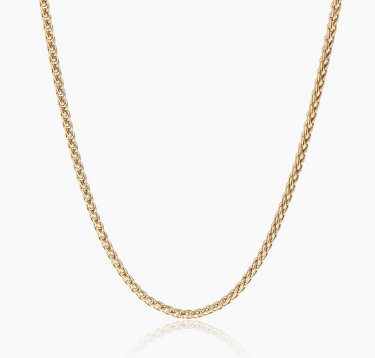 Wheat Chain Necklace 20"