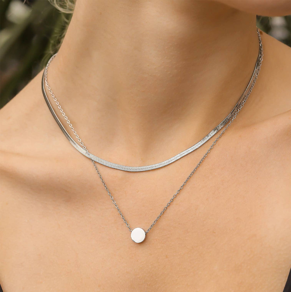 Herringbone Chain Necklace