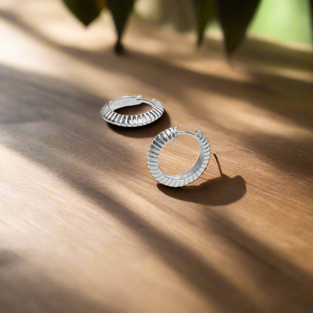 Dainty Boho Hoop Earrings