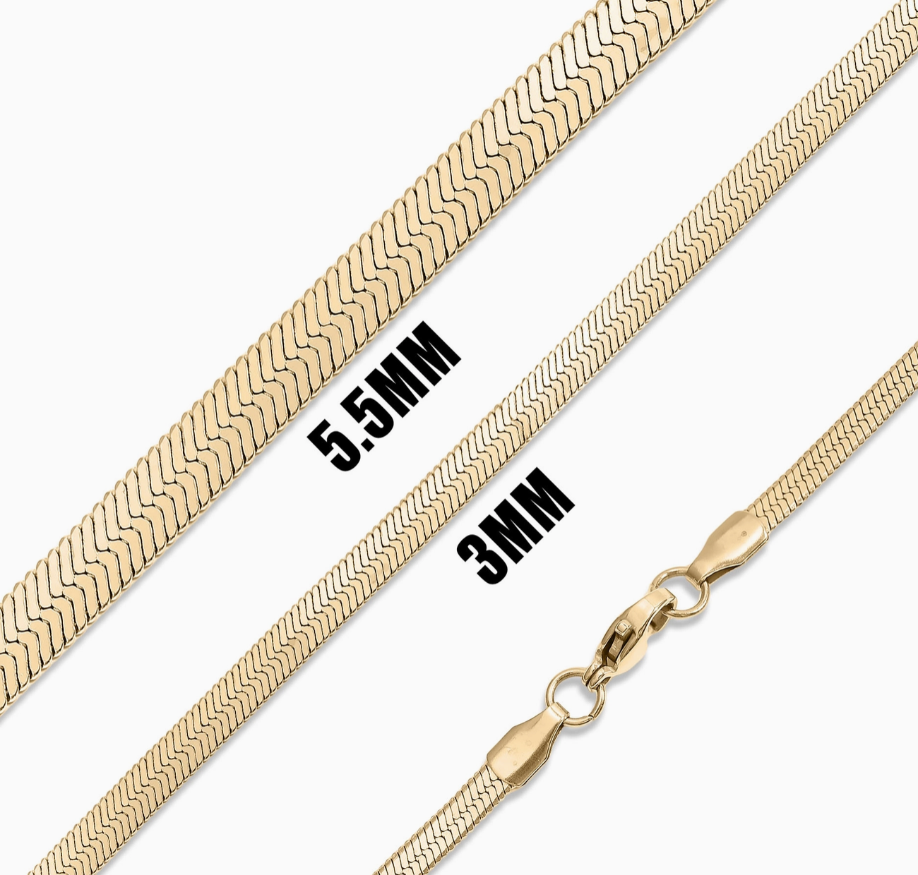 Herringbone Chain Necklace