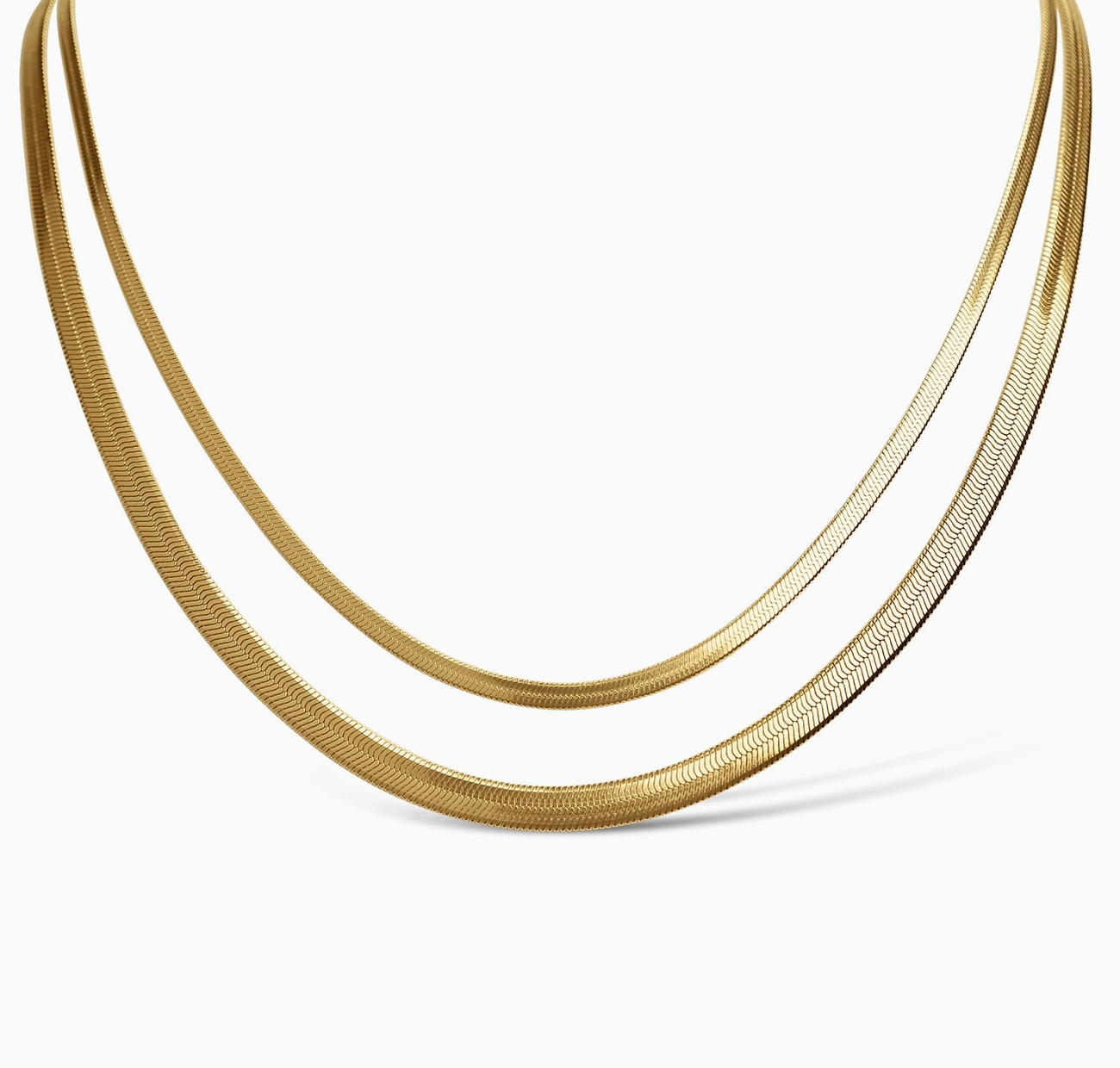 Herringbone Chain Necklace