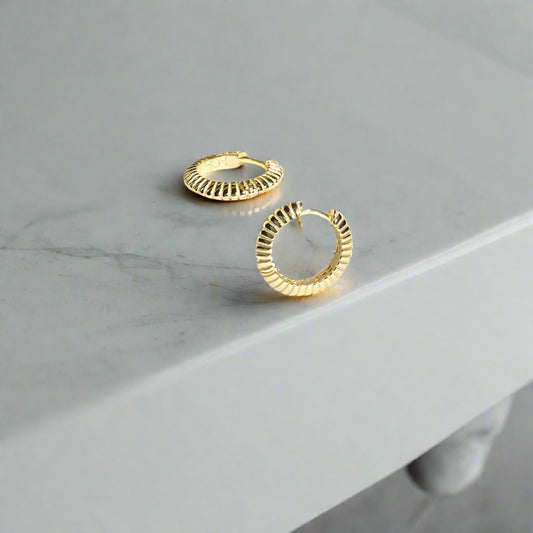 Dainty Boho Hoop Earrings
