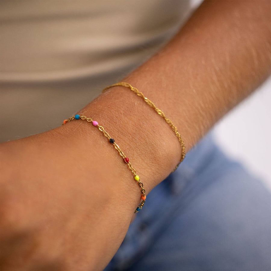 Muti Color Confetti Bracelet