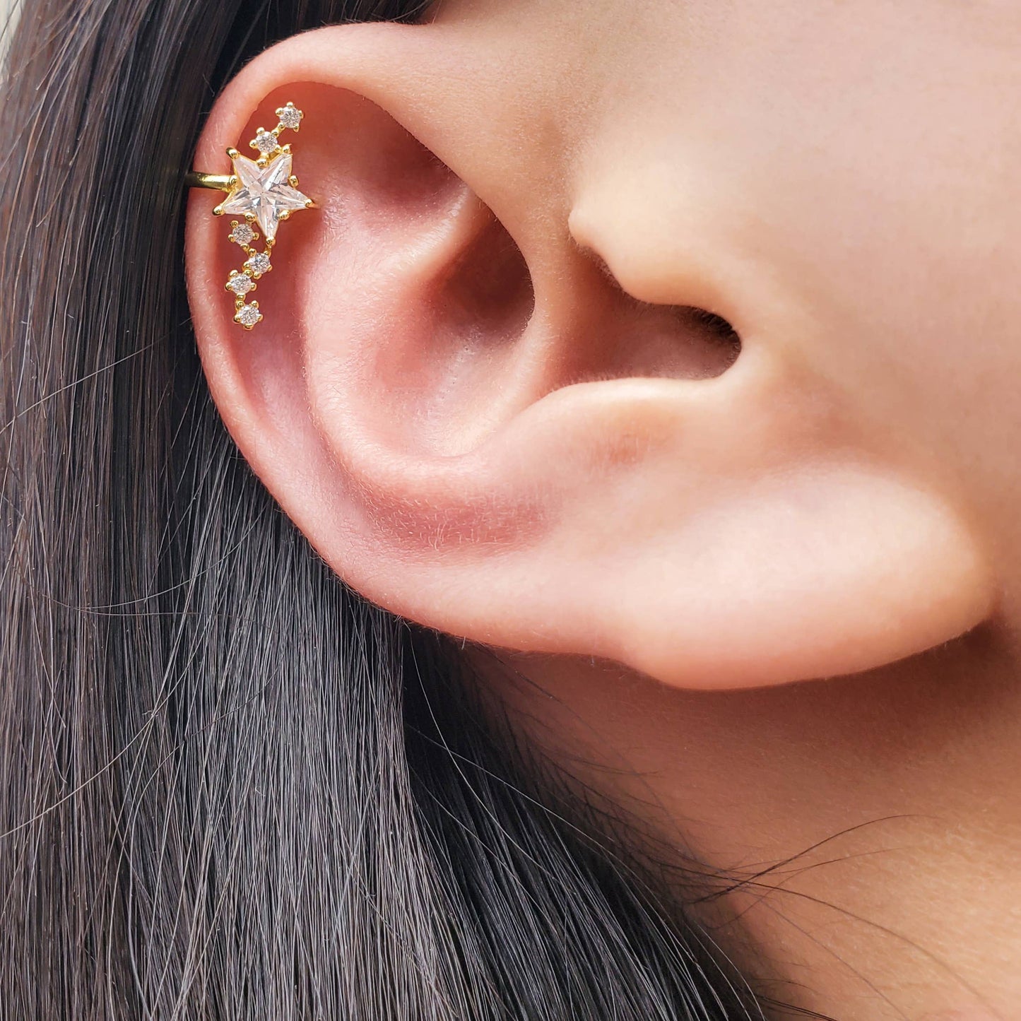 Starburst Ear Cuffs