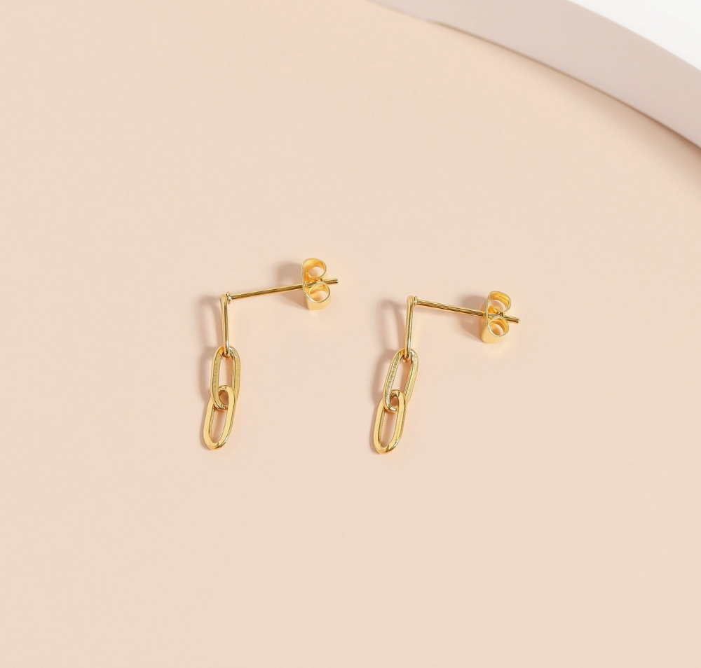 Paperclip Earrings 