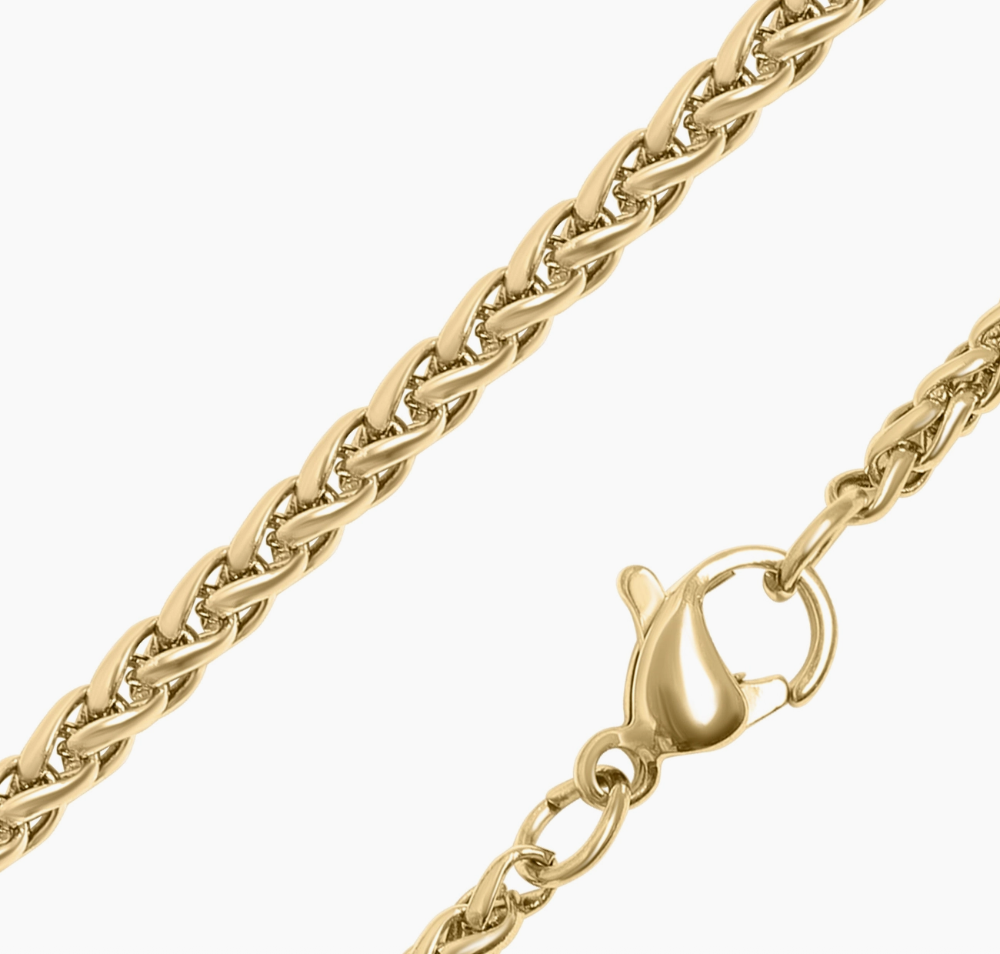 Wheat Chain Necklace 20"