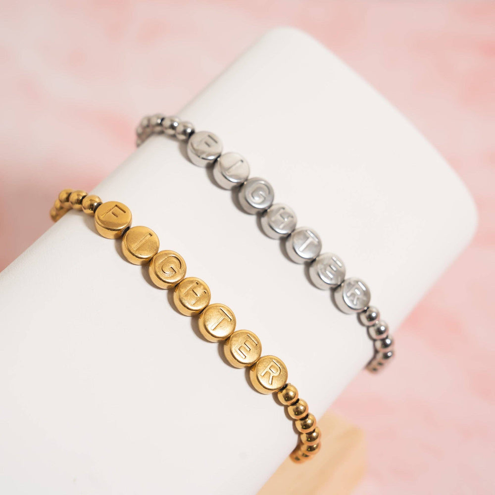 Fighter Beaded Stretch Bracelet