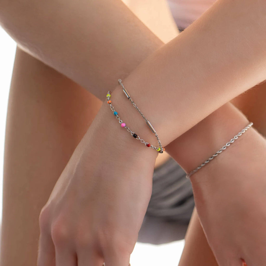 Muti Color Confetti Bracelet