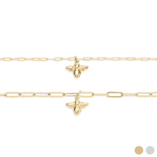 Mommy & Me Bee Necklace Set