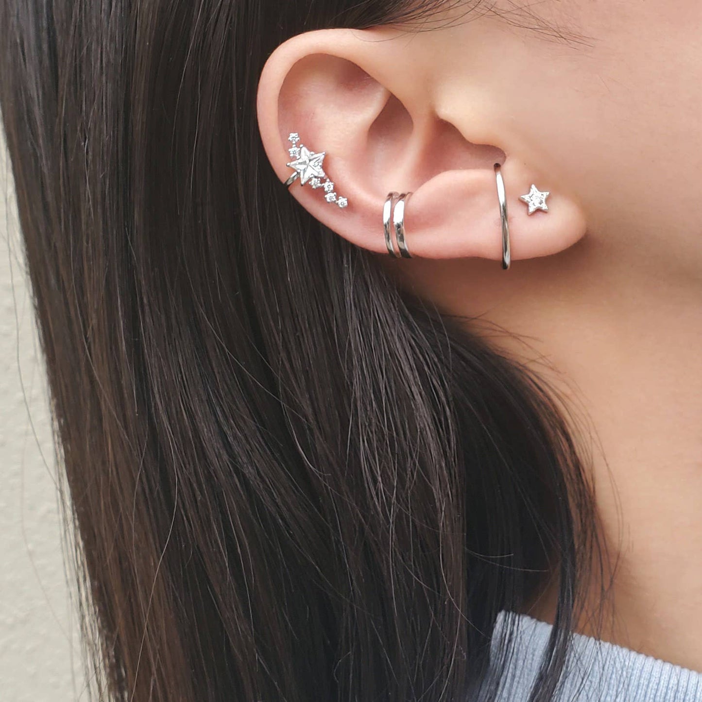 Starburst Ear Cuffs
