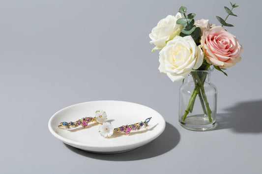 Floral Radiance Ear Cuff