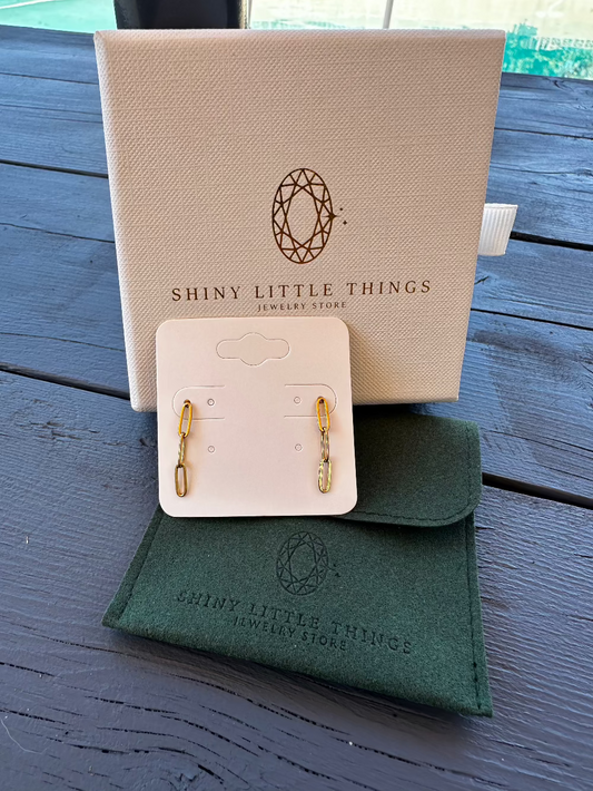 Paperclip Earrings 
