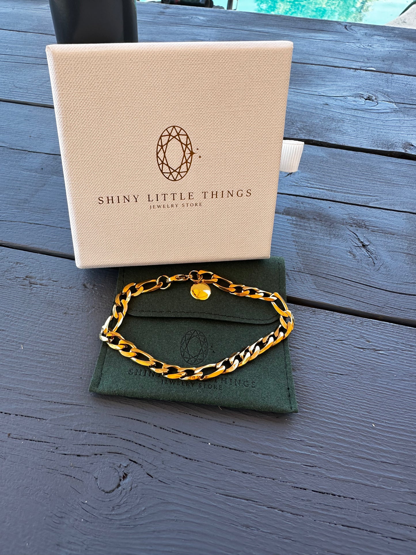 Figaro Chain Bracelet