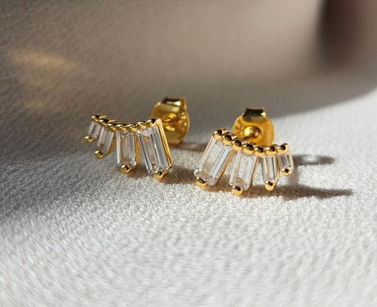 Baguette Minimalist Earrings