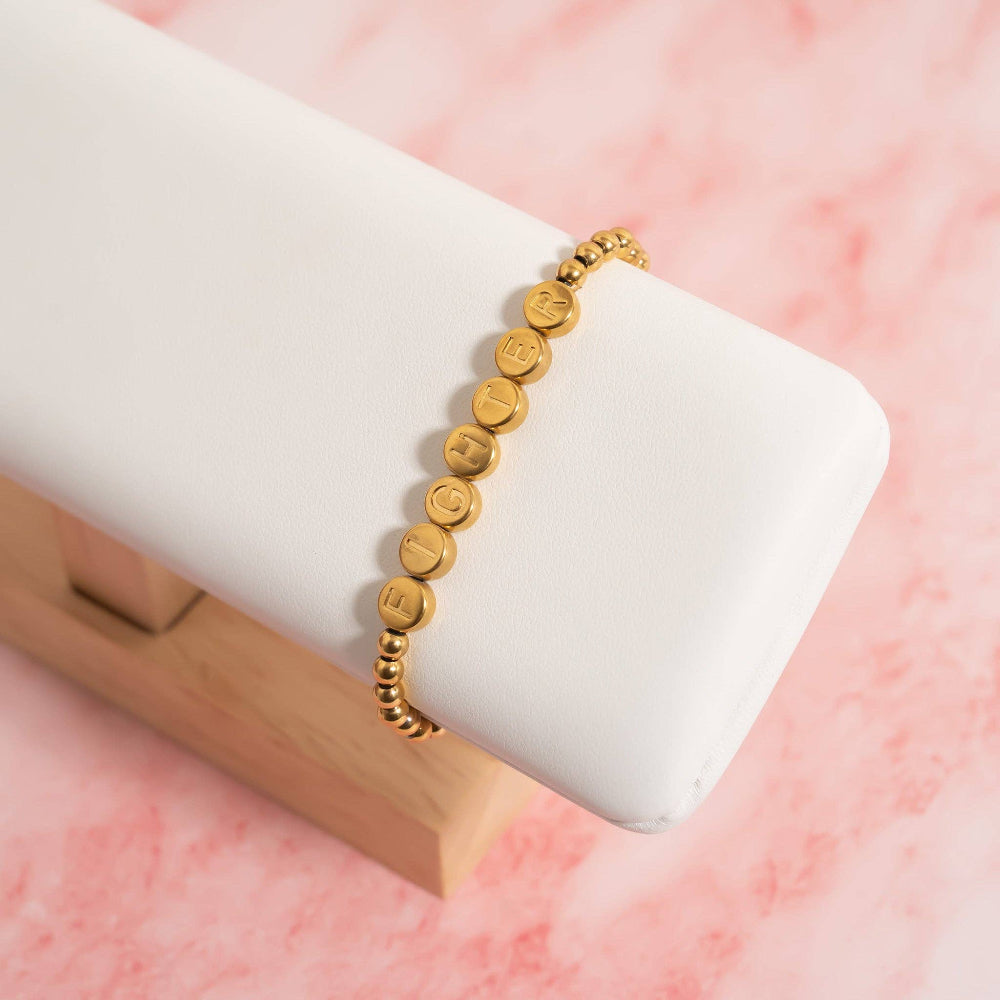 Fighter Beaded Stretch Bracelet