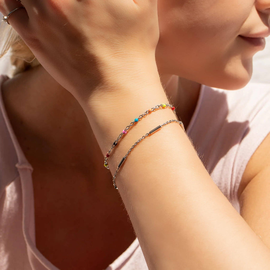 Muti Color Confetti Bracelet