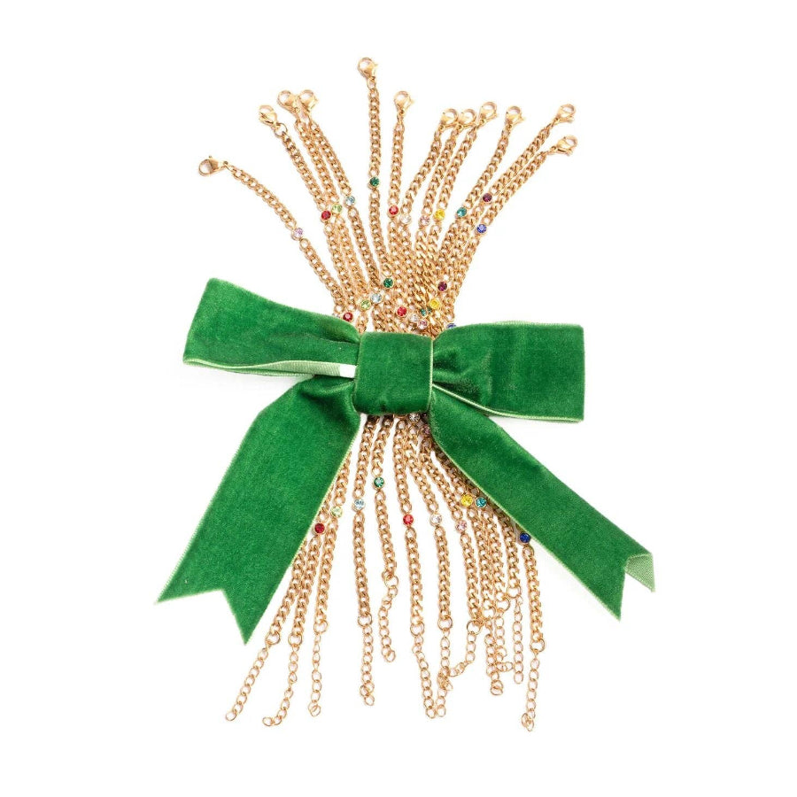 Birthstone Station Bracelet