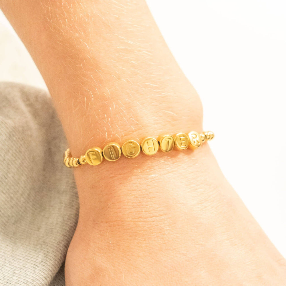 Fighter Beaded Stretch Bracelet