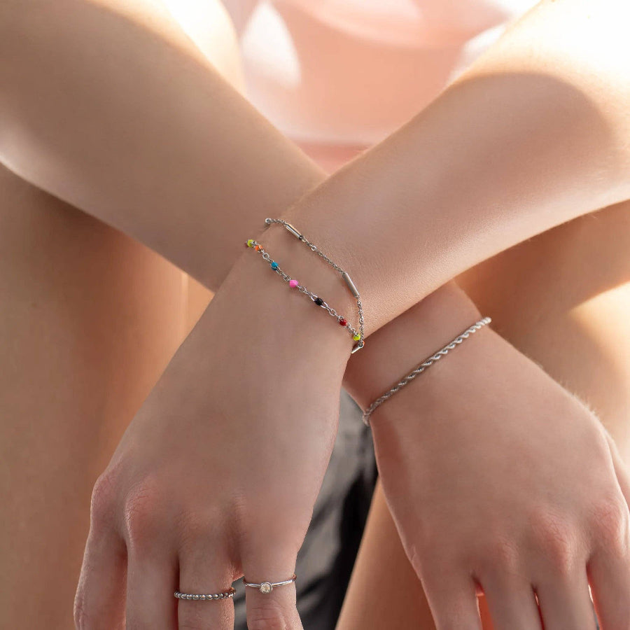 Muti Color Confetti Bracelet