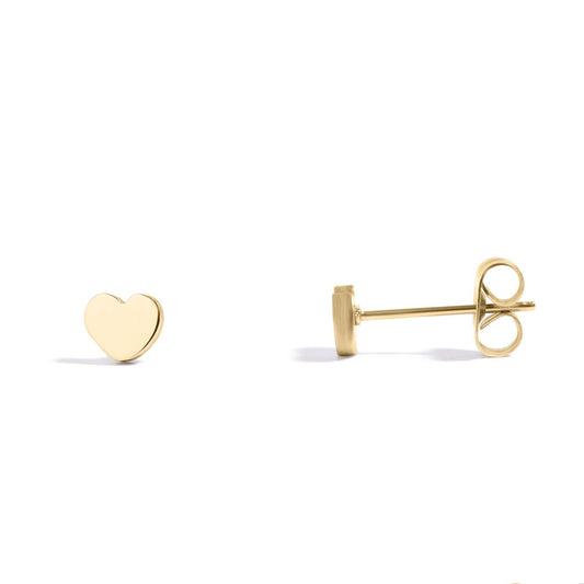 Heart Stud Earrings