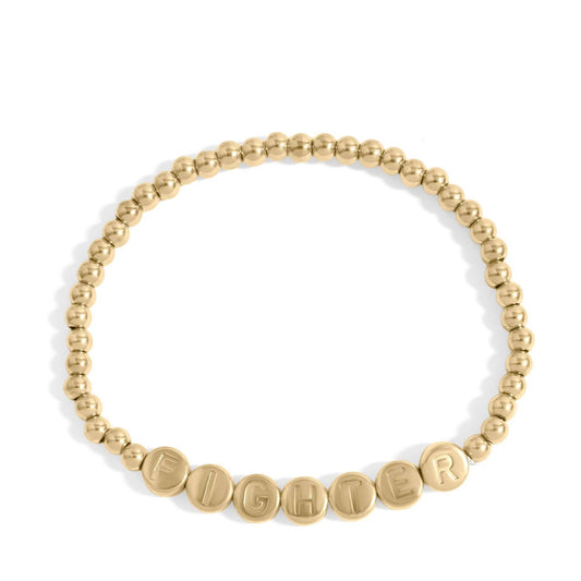 Fighter Beaded Stretch Bracelet