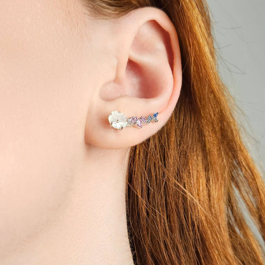 Floral Radiance Ear Cuff
